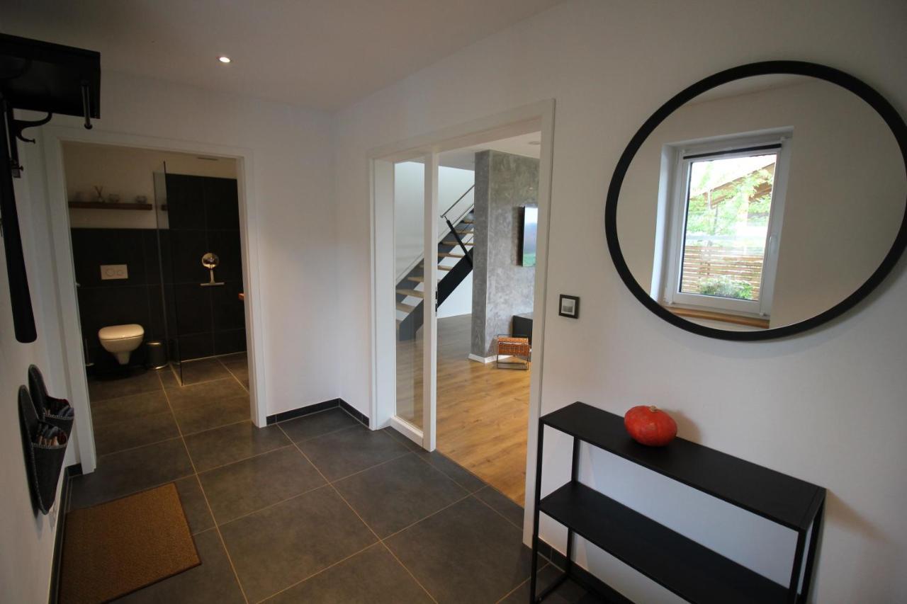 Modernes Ferienhaus Im Schwarzwald Freiamt Exteriör bild