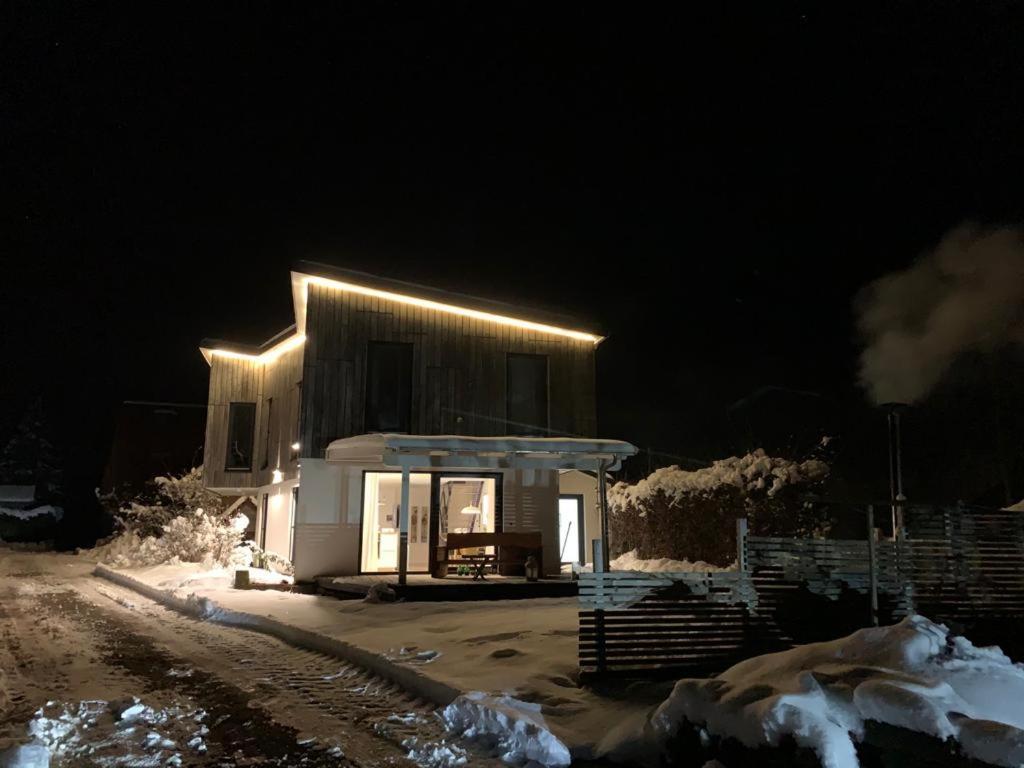 Modernes Ferienhaus Im Schwarzwald Freiamt Exteriör bild